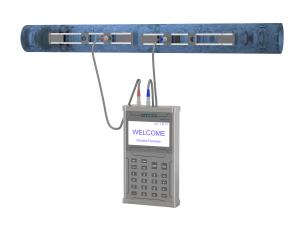China PH301 Ultrasonic Flowmeter For Water Cooling System factory
