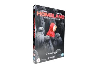 China Hot sale tv-series dvd boxset Homeland Season 4 4dvds UK new Video Region free factory