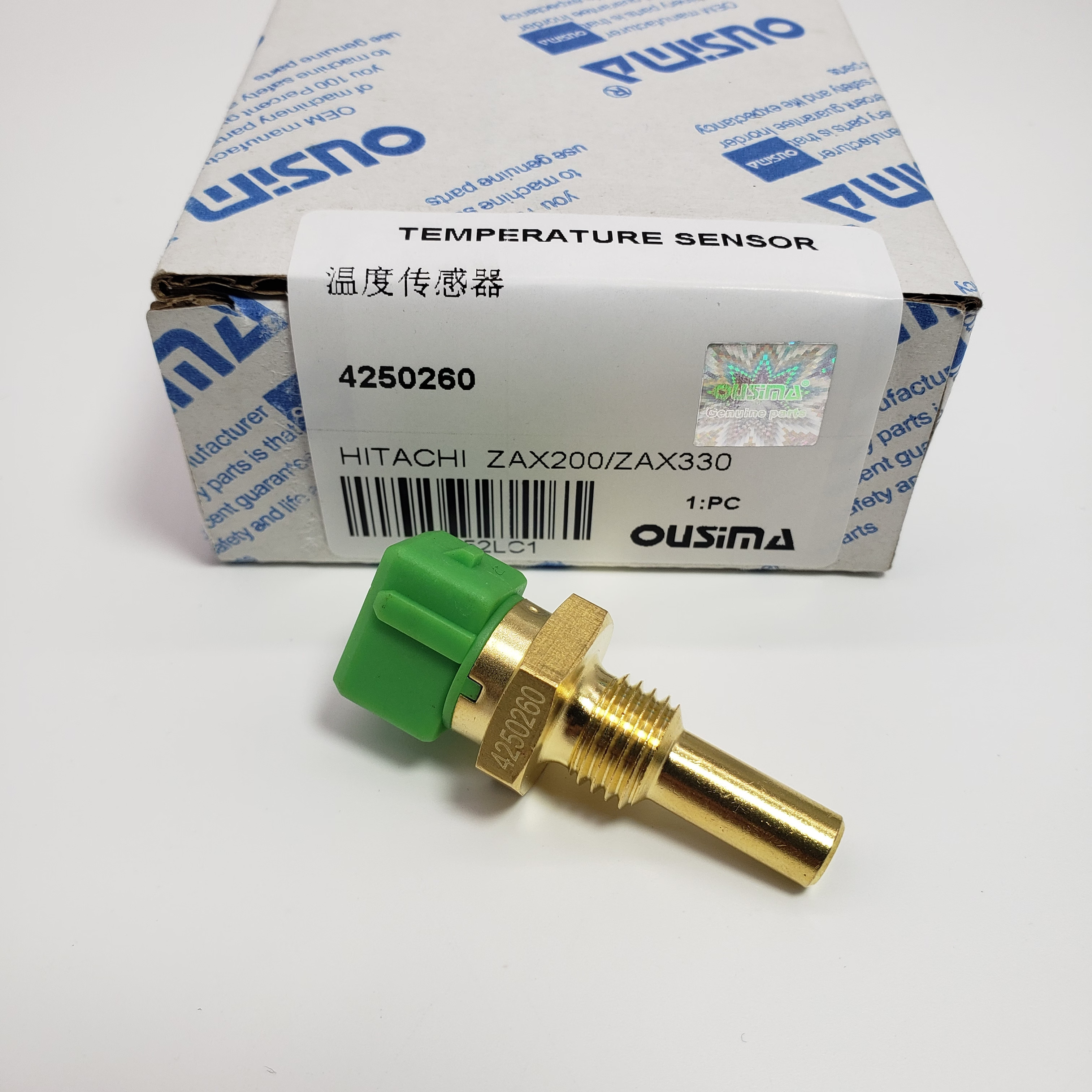 Water Temperature Sensor 4250260 For Hitachi EX100-2 EX120-2 EX120-3 EX120-3C