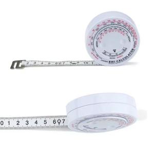 China 150cm BMI Body Retractable Tape For Diet Weight Loss Tape Measure Calculator Keep Your Beauty Body Ruler factory