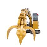 Small Grabber FR130F Grapples Excavator Grabber Oil Electric Hybrid Digger