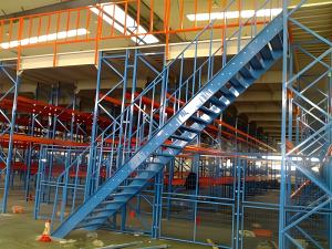 China Mezzanine Floor Racking System Q235 Storage Warehouse Steel Platform factory
