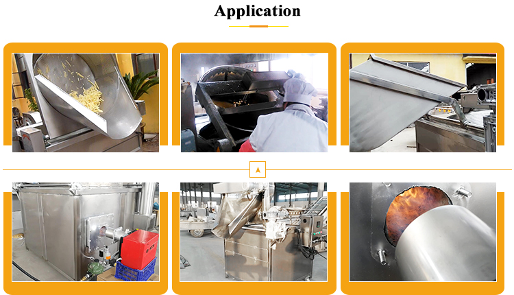 Verified Manufacture Kettle Indonesian Papad Potato Chips Appalam Papad Frying Soybean Making Machine