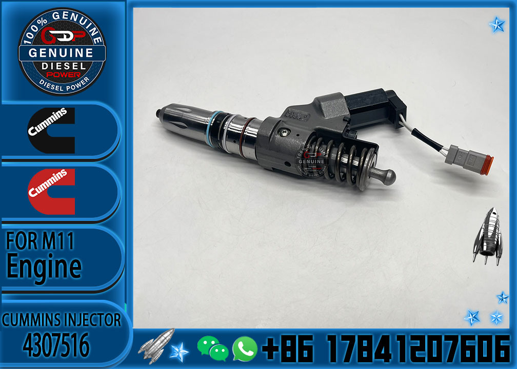 Automotive parts M11 Engine N14 Series Engine Common Rail Fuel Injector 4307516 3411691 3087560 3411765 for Cummins