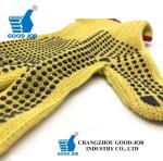 Aramid Fiber Insulated Cut 5 Resistant Gloves With PVC Dots