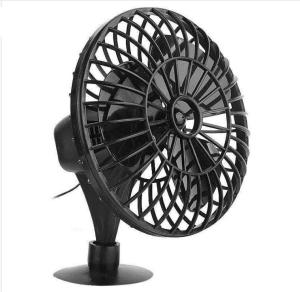 China 4&quot; Plastic Automotive Electric Cooling Fans / Black Electric Fans For Cars factory