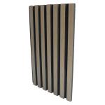 SGS Corridors Wall Slat Wood Acoustic Panels Flameproof MDF PET