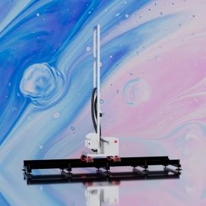 Portable UV Flatbed Printing Machine 2 In 1 Wall And Floor Printer With Tracks