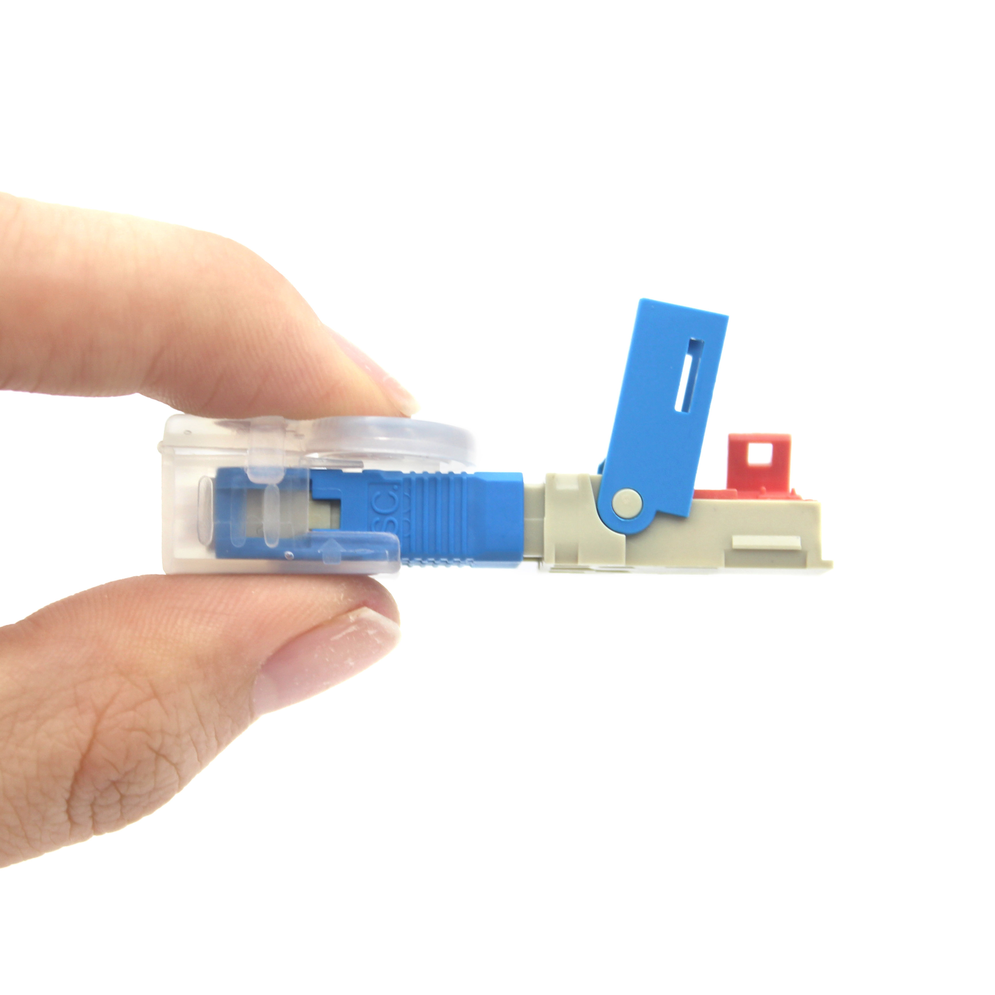 SC/APC Fiber Field Assembly Optical Fast Connector for Seamless FTTx Connections