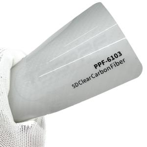 China PPF-6103 Clear Carbon Fiber Paint Protection Film PPF 8mil Color PPF on sale