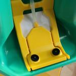 Green Trolley portable eyewash emergency eyewash 30L(8gallon) ABS portable eye