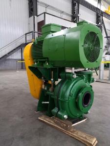 China 6 × 4 SH100D Mining Industry Rubber Lined Slurry Pumps factory