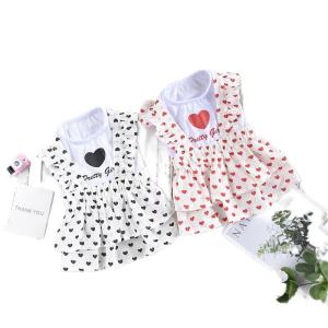 China Dog Love Maid Dress Small Dog Pet Vest Pet Princess Peng Peng Skirt factory