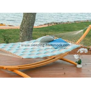 13ft Seaside Pillow Top Hammocks , Soft Polyester Durable Mist Wave Stand Alone