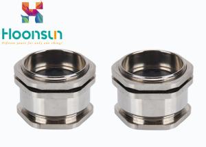 China DCG Type Metal Marine Cable Gland , PG11 Single Compression Cable Gland factory