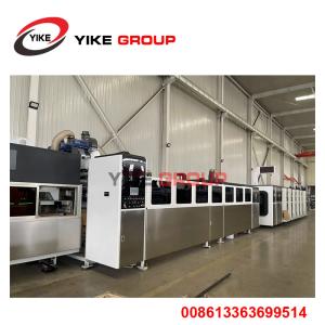 Printer Slotter Die Cutter 220v Flexo Folder Gluer With Bundle Stripper Machine