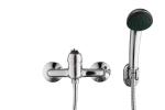 Chrome Modern Coral Wall Mounted Shower Mixer Contemporary Single Handle T8025AR