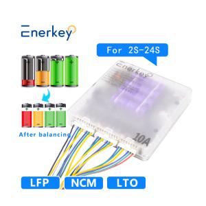 China Enerkey Battery Active Balancer 10a 2s to 24s Lithium Smart Equalizer 10a For E-bike factory