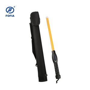 China 134.2khz RFID Wand Reader FDX-B HDX Cattle Ear Tag 4 AA Battery factory