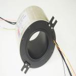 Large Inner Bore 120mm Industrial Slip Ring Stainless Steel Housing