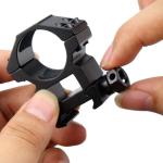 1 Inch Scope Rings Set Of 4, 2 Pieces High Profile Scope Mounts 2 Pieces Medium