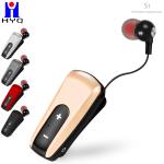 Collar Clip 10m Retractable Bluetooth Earbuds Dynamic Speaker