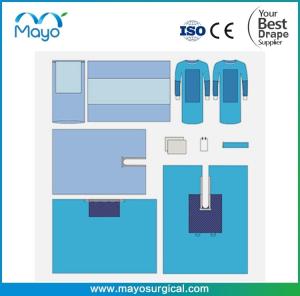China AAMI Level 4 Sterile General Orthopedic Pack With U Split Drape factory
