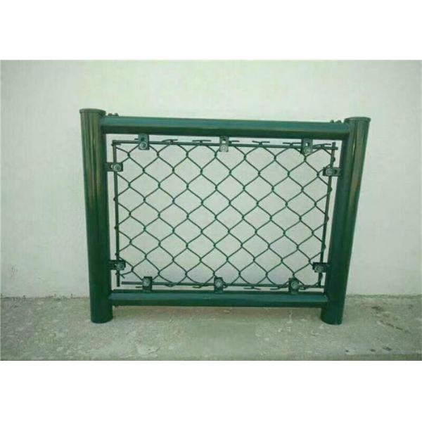 China Easily Assembled Flexible 4m Diamond Chain Link Fencing factory