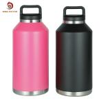 Double Wall 64 Ounce Stainless Steel Water Bottle With Chug Cap