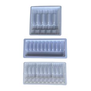 PET polyethylene Terephthalate Ampoule Tray Customization 1ml 2ml 5ml 10ml