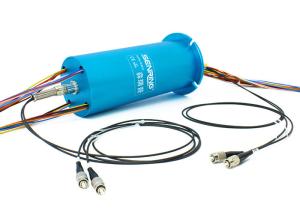 China SM MM Fiber Optic Rotary Joint for Electrical Signal factory