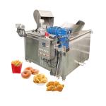 Custom Made Automatic Discharge Commercial Stainless Steel Vegetable Fruit Fryer