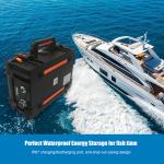 Outdoor 12V Portable LifePO4 Battery Lithium Ion Pack Built In Bluetooth