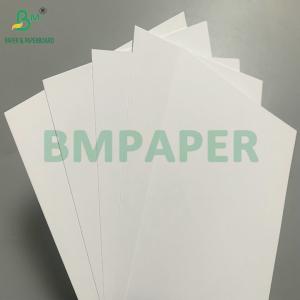 China 100% Virgin Thick 400gsm 420gsm Bleached SBS Paperboard Uncoated 2 Sides factory