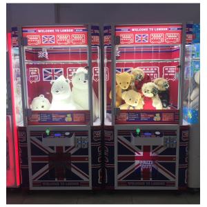 Metal Frame Cut String Vending Game Machine / Toy Catcher Machine