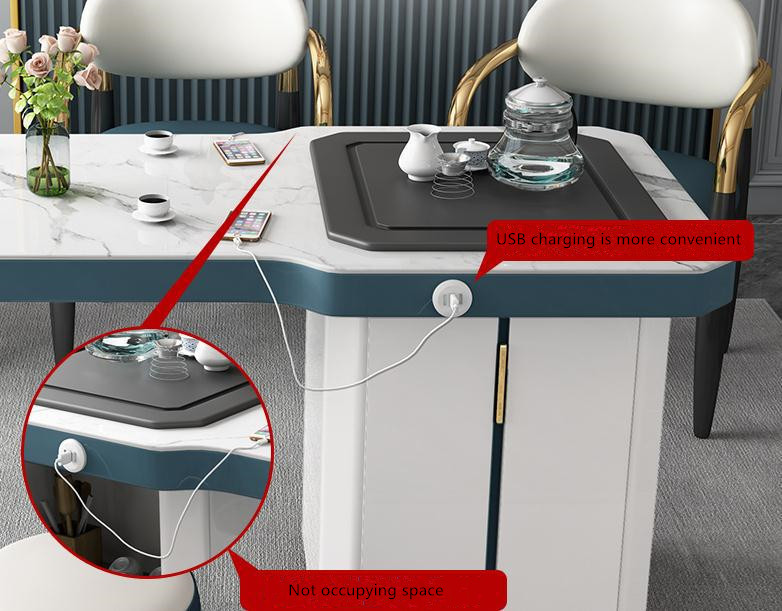 1 Outlets Embedded Circular USB Socket for Household Appliance Charging Customization