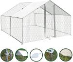 Outdoor Farm Electroplated 4mx3m Chicken Run Kennel