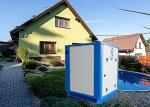 4.4KW Water Source Heat Pump 380V 50HZ 5P Energy Saving Heat Engine Gymnasiums ,