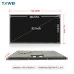 32-Inch LCD Display Screen 1920x1080 Wide Temperature High Brightness Industrial