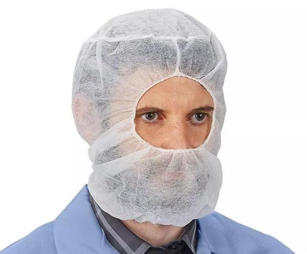 Non-Woven Disposable PP Ninja Space Astronaut Balaclava Hood Head Cover for 40