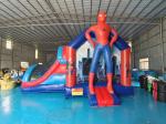 Manufacture Bouncy Castler Inflatable Bouncer Combo With Slide SpidermMan Castle