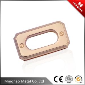 China Hot sale metal plating square eyelet for handbag parts,34.52*18.7mm factory