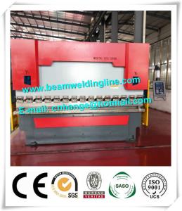 China Hydraulic Press Brake Machine , WE67Y-125T/3200 CNC Press Brake Bending Machine factory