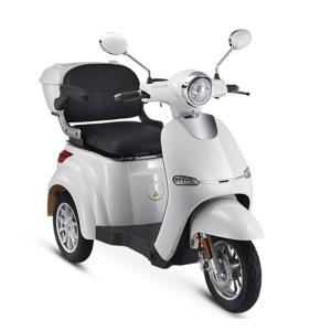 China 3 Wheel Electric Mobility Scooter Wheelbase 1070mm Motor Max Power 800W factory