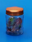 800Ml Plastic Airtight Storage Jars 97 * 127MM Outside Size Round Shape