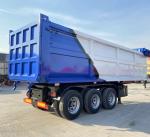 Sand Oil Transportation Semi-Trailer with Rear Tip Dump Truck and 1840mm Tread