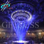 Outdoor Indoor Lightweight Aluminum Dj rotating round truss lifting stage truss