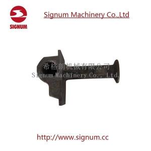 China Sand Casting Pre-insert Shoulder For Railway factory