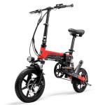 LANKELEISI G100 14 Inch Folding Electric Bike With 70-80Nm Torque