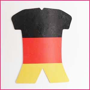 China National Advertising Promotional Magnetic T-shirt Car Sticker Germany factory